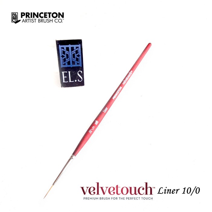 

Mudah Princeton Velvetouch Brush Liner 10/0 ( Kuas Lukis ) Bagus