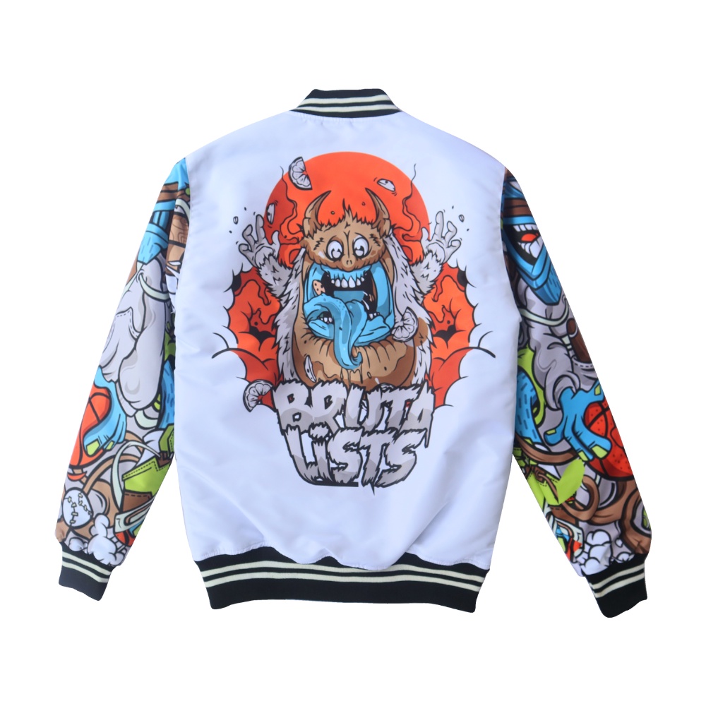 Jaket Varsity Baseball Pria Wanita Casual Original Varsity Jacket Touring Motor Outdoor Jaket Travelling Hangout Kekinian