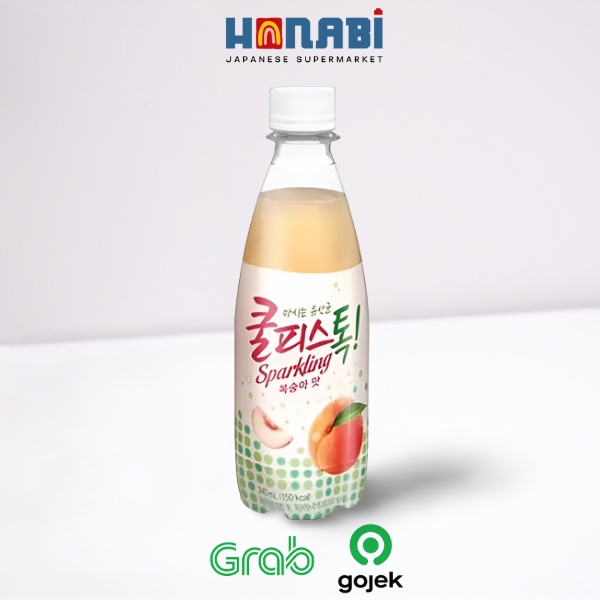 

Dongwon Coolpis Sparkling Peach 340ml - Minuman Soda Rasa Peach Made In Korea