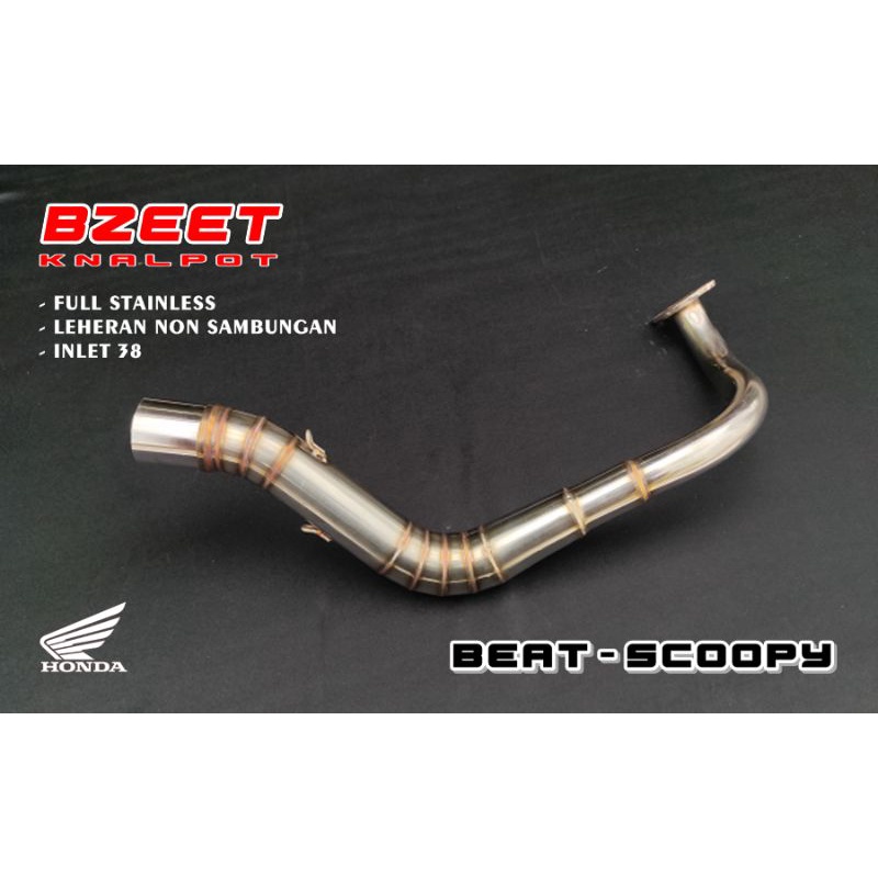 LEHERAN KNALPOT RACING BEAT SCOOPY