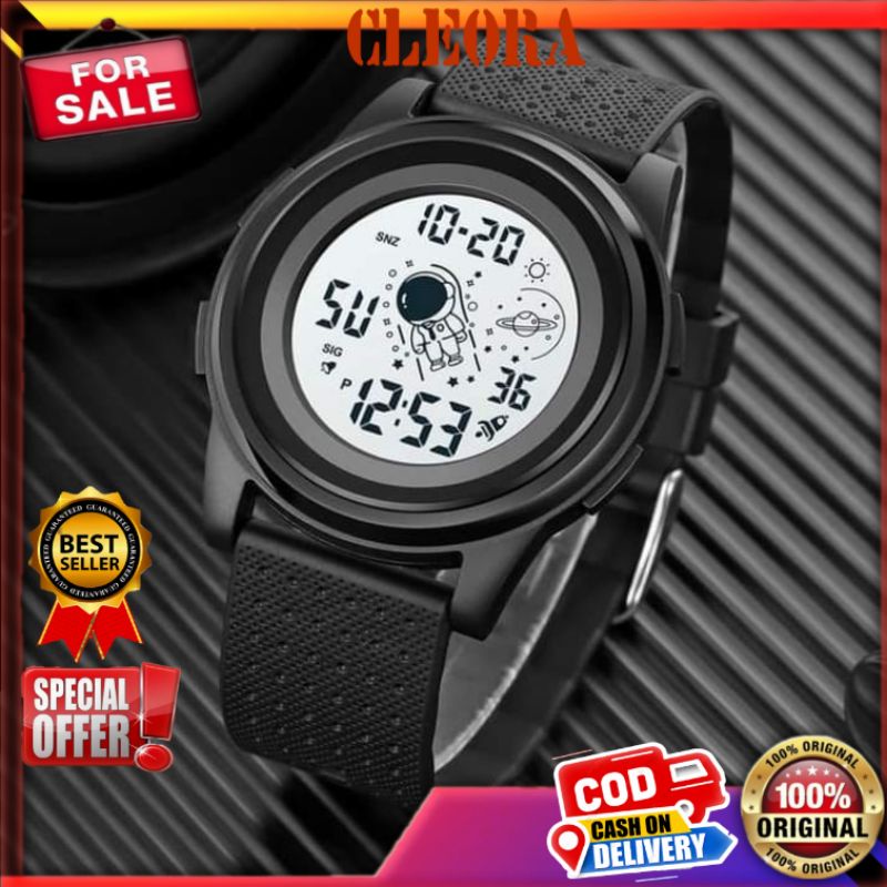 Jam Tangan Pria Wanita SKMEI Digital Chronograph Jam Astronot Original Waterproof Tahan Anti Air Cow