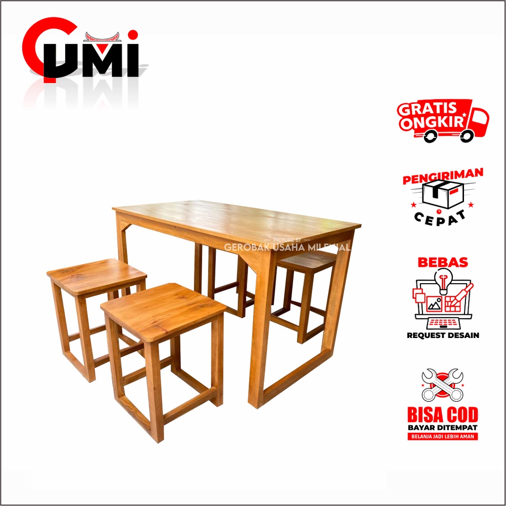 Set Meja Makan - Kursi Caffe Kursi Makan Set Meja Makan Meja Kursi Restoran