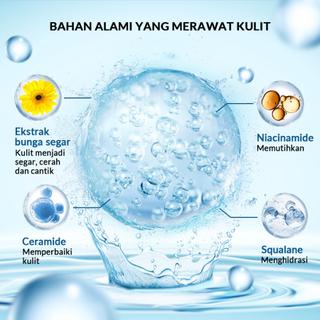 ✨ AKU MURAH ✨BIOAQUA ''Gardenia Ectoin Sensitive Repair'' Sheet Mask Masker Wajah Flowers