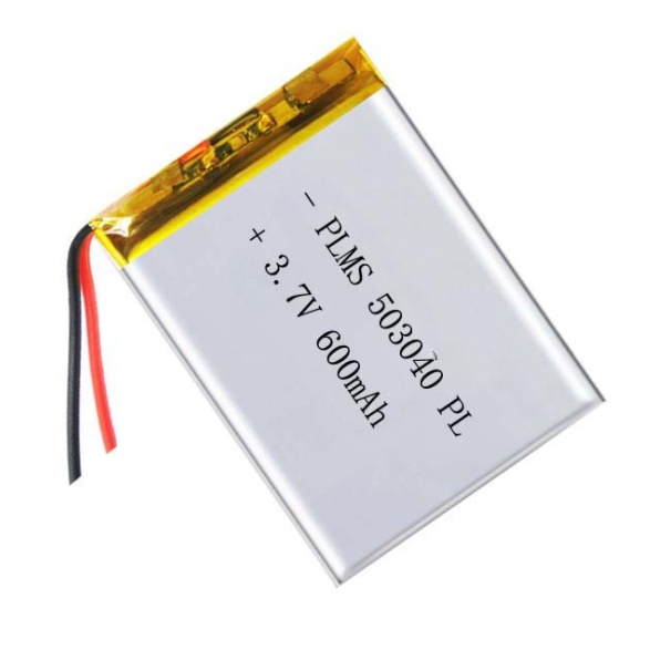 Baterai Lithium-ion Polymer LiPo 3,7V 600mAh