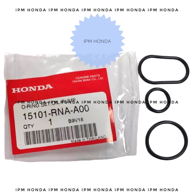 15101 RNA A00 Karet Seal Oring Pompa Oli Oil Pump Honda Civic FD1 1800cc 2006-2011 CRV GEN 3 RE1 2000cc 2007 2008 2009 2010 2011 2012