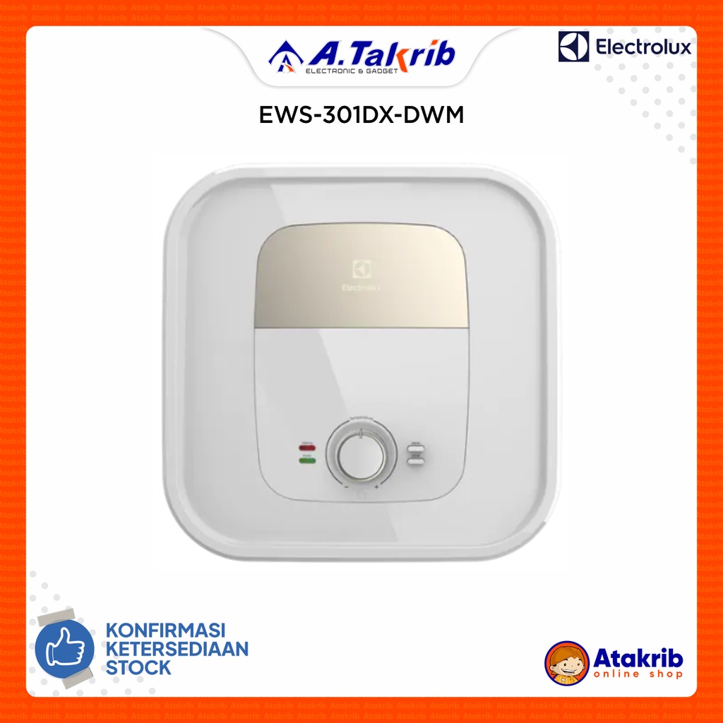 Electrolux Water Heater EWS301DX-DWM 30 Liter Pemanas Air Listrik