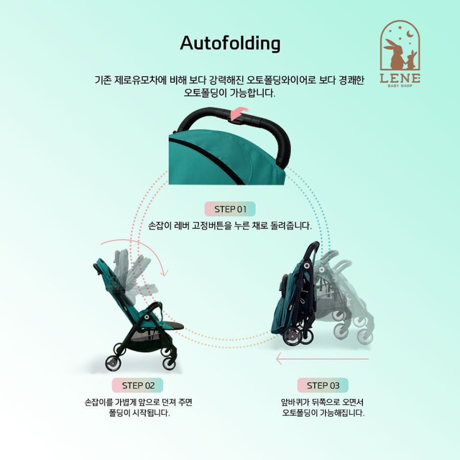 Xero Stroller Auto Fold