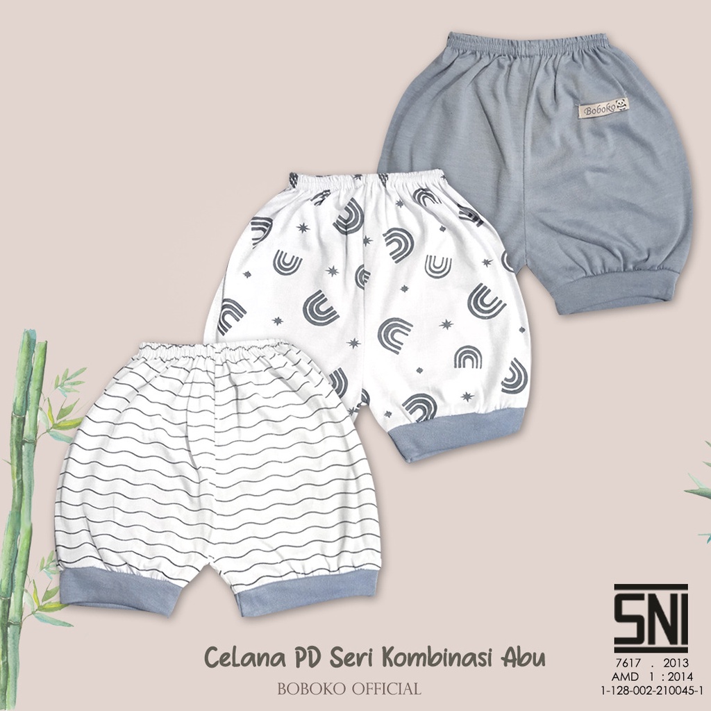 BOBOKO Celana Pendek Bayi 0-4 bulan