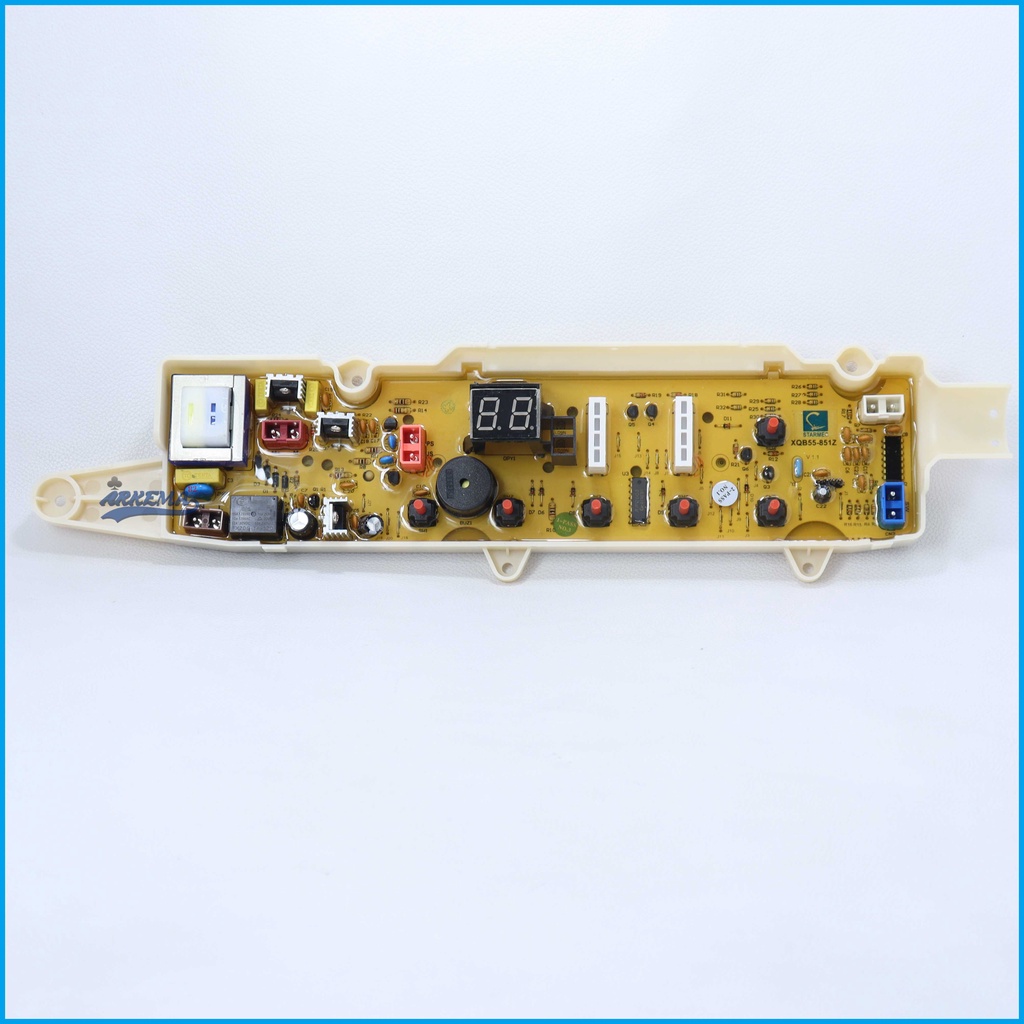 MODUL PCB MESIN CUCI SHARP XQB55-851Z ES-F950P-GY 1TABUNG 6 TOMBOL ARKEMA