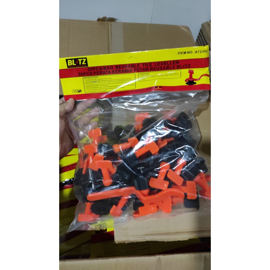 BLITZ Alat Perata Keramik putar - Tile Leveller nat lantai granit