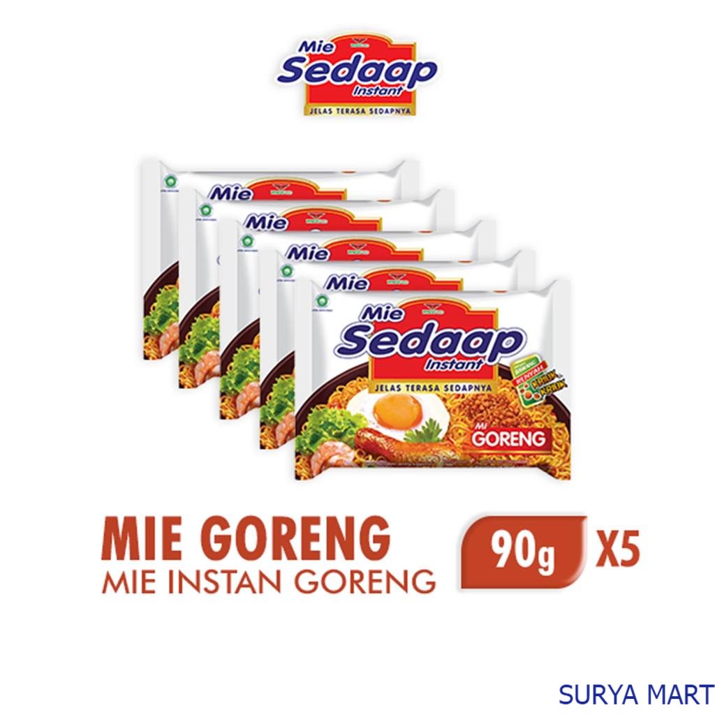

MIE SEDAP GORENG 5 x 90 gr