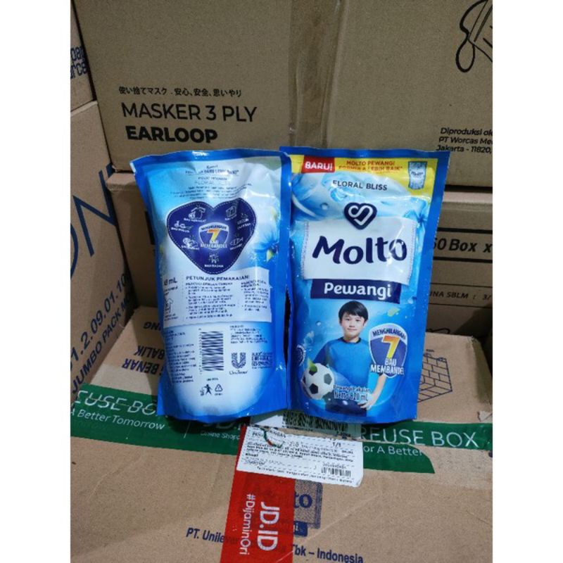 molto pewangi floral bliss 1800ml