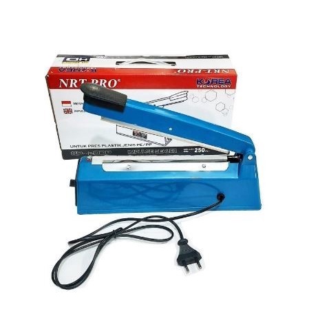 NRT-PRO Impulse Sealer 20 cm - Alat Mesin Pres Plastik Kemasan Press
