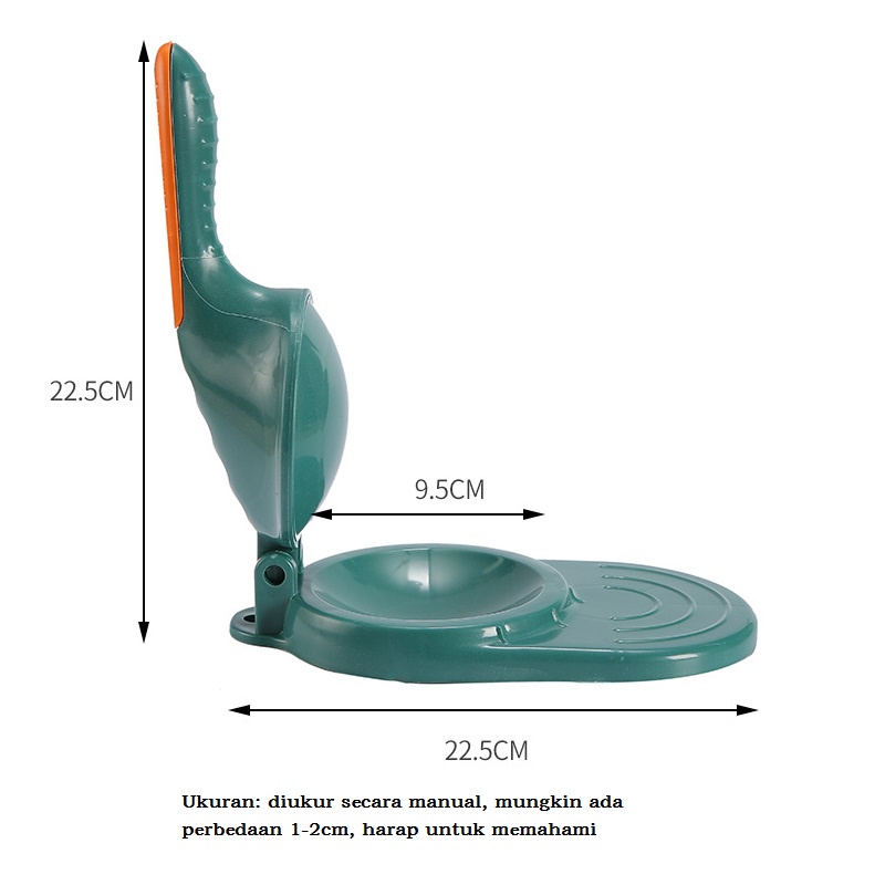 Mi.more Cetakan Adonan Pangsit Model Manual/Dumpling Pie Ravioli Buatan Rumah Cetakan Tangan Peralatan Dapur Kreatif DIY