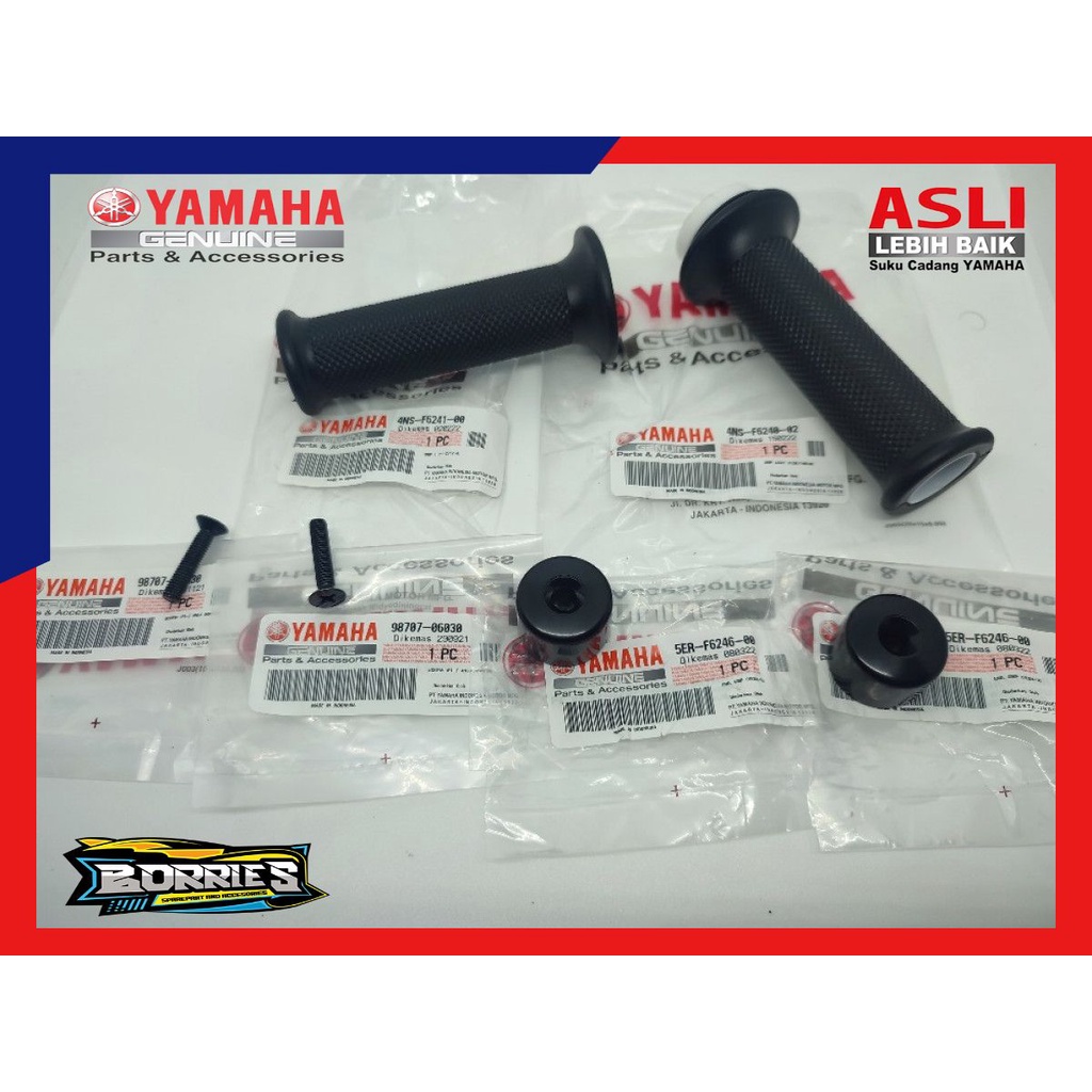 Handgrib Hanfat set jalu stang plus baut F1ZR FIZ R FIZR ORIGINAL