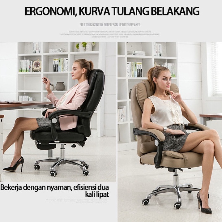 Kursi Kantor Direktur Direksi/ Kursi Kerja / Kursi Belajar / Kursi Santai  / Kursi Putar /Kursi Gaming / kursi komputer HM26