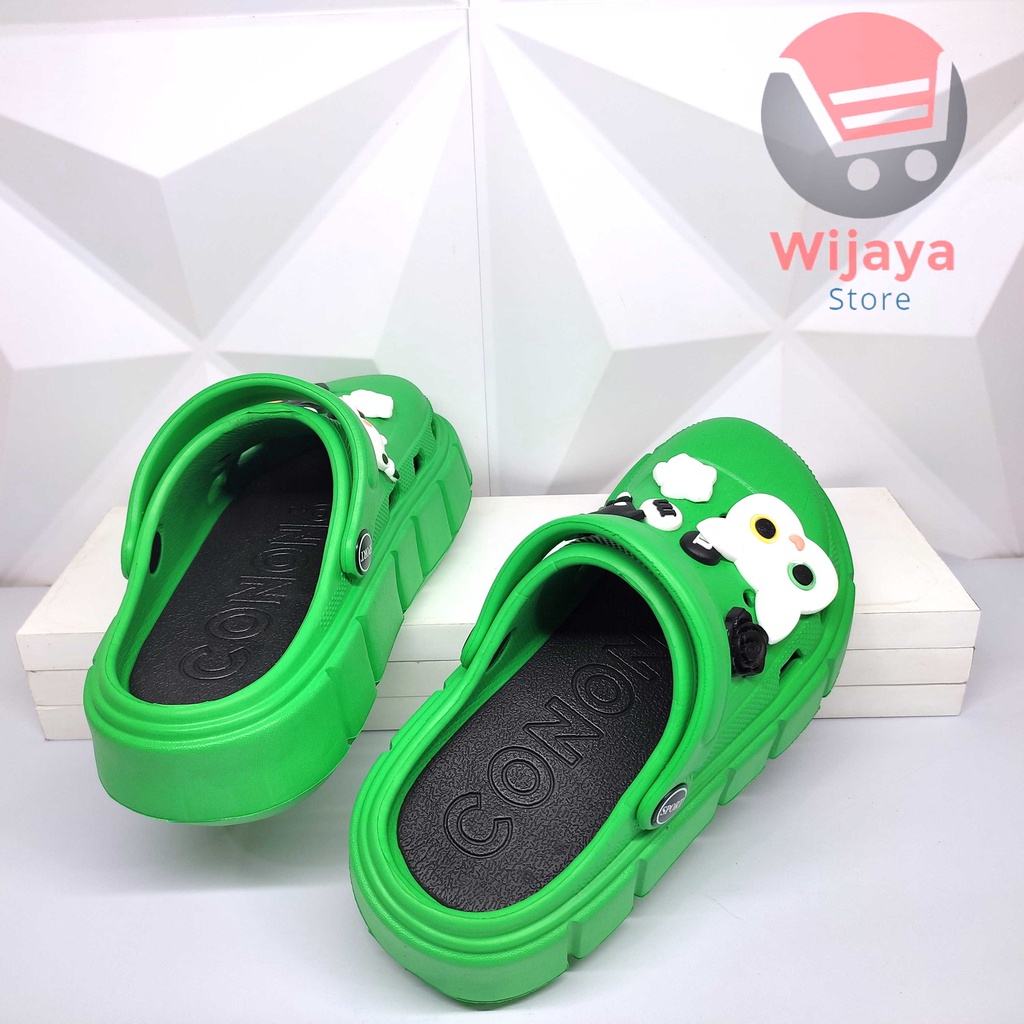 Sandal Baim Wanita BALANCE 9008 FUJI Slop Cewek Sendal Slide Kokop Selop Croc