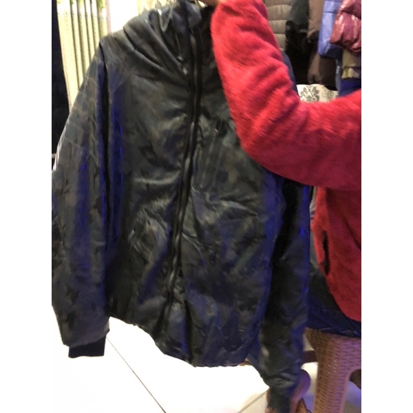 CAMO JACKET DAN VEST HITAM HOODIE