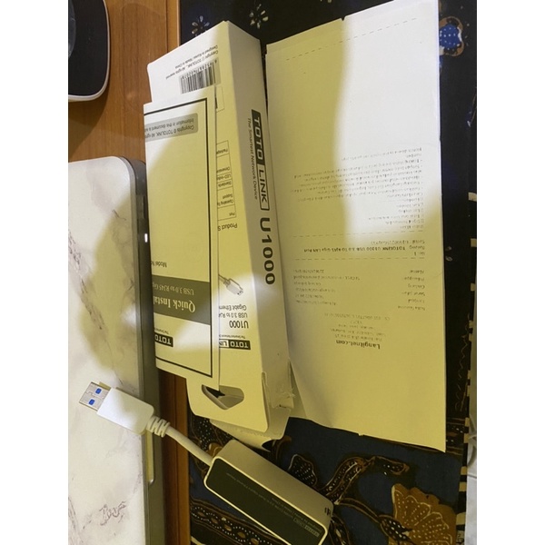 TOTOLINK U1000 USB 3.0 TO RJ45 Giga LAN Port