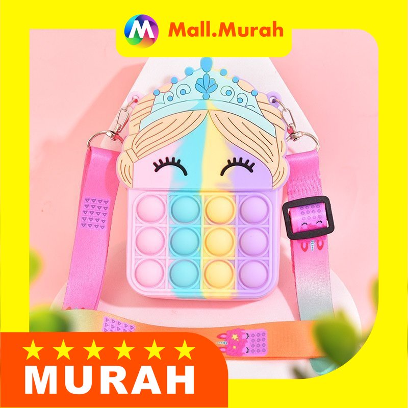 MALL.MURAH TAS ANAK POP IT PRINCESS FASHION