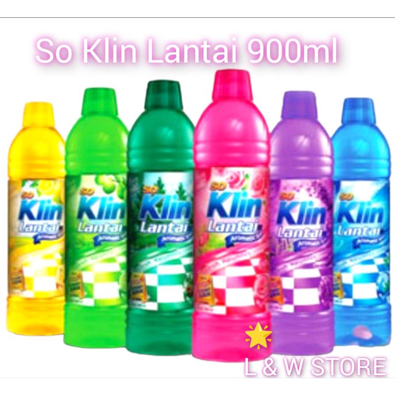 So Klin Lantai Botol 900ml