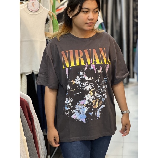 kaos band nirvana by hnm