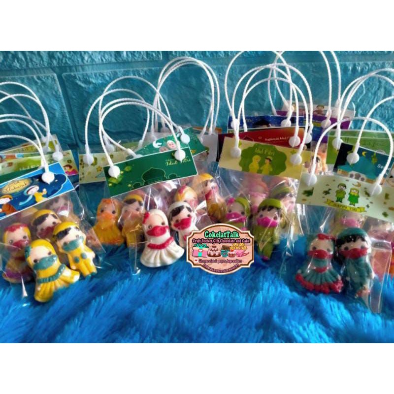 

coklat tenteng ready siap kirim | hampers | THR | gift | karakter | praline | lucu