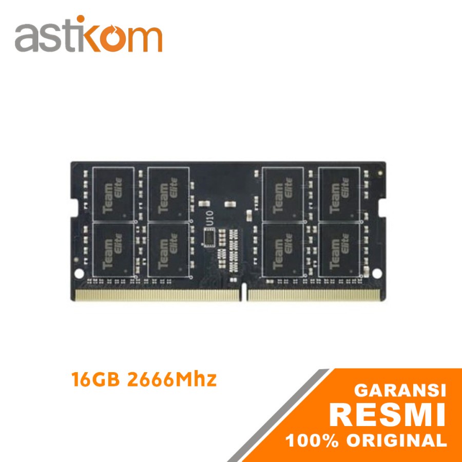 RAM Laptop Team Elite Sodim DDR4 16GB 2666Mhz PC 21300 | By Astikom