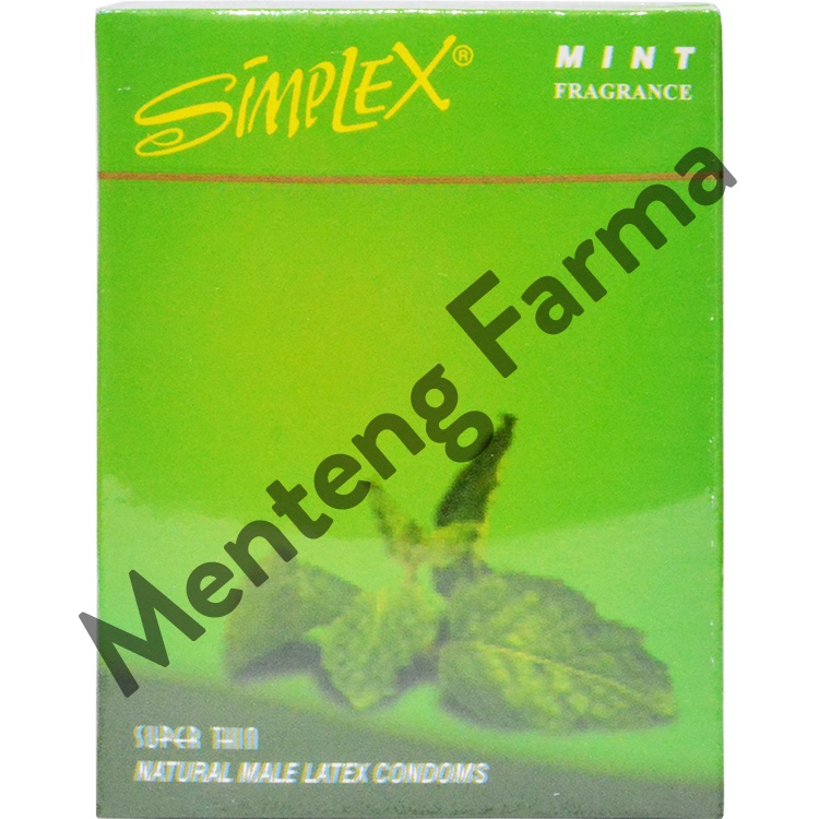 Kondom Simplex Mint Fragrance - Isi 3