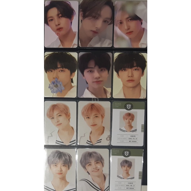 jaemin renjun set candylab v4, jaemin renjun b2s kit 2020 set+md luggage b2s 20