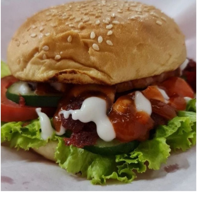 

burger paket lengkap