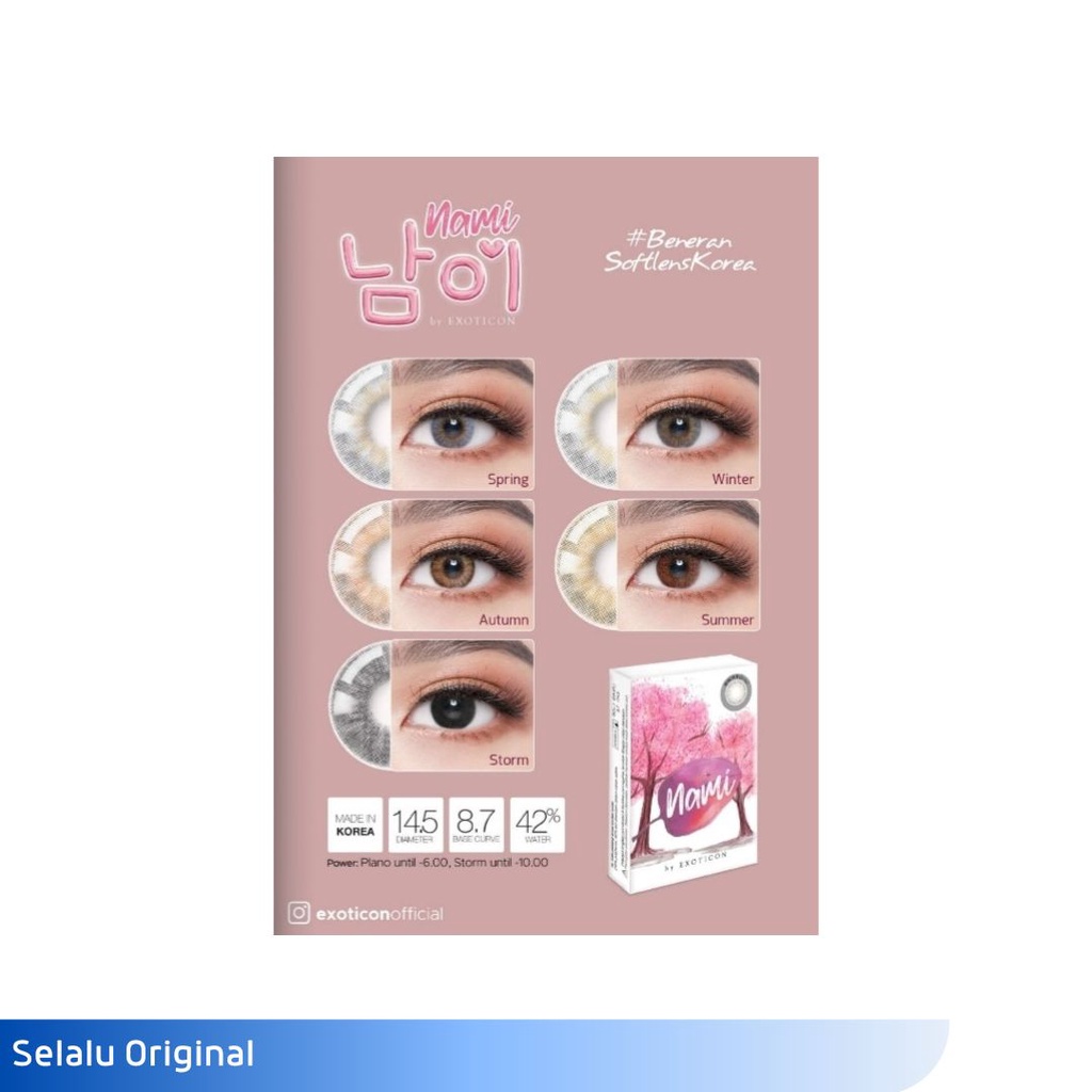 SOFTLENS EXOTICON NAMI X2 WARNA