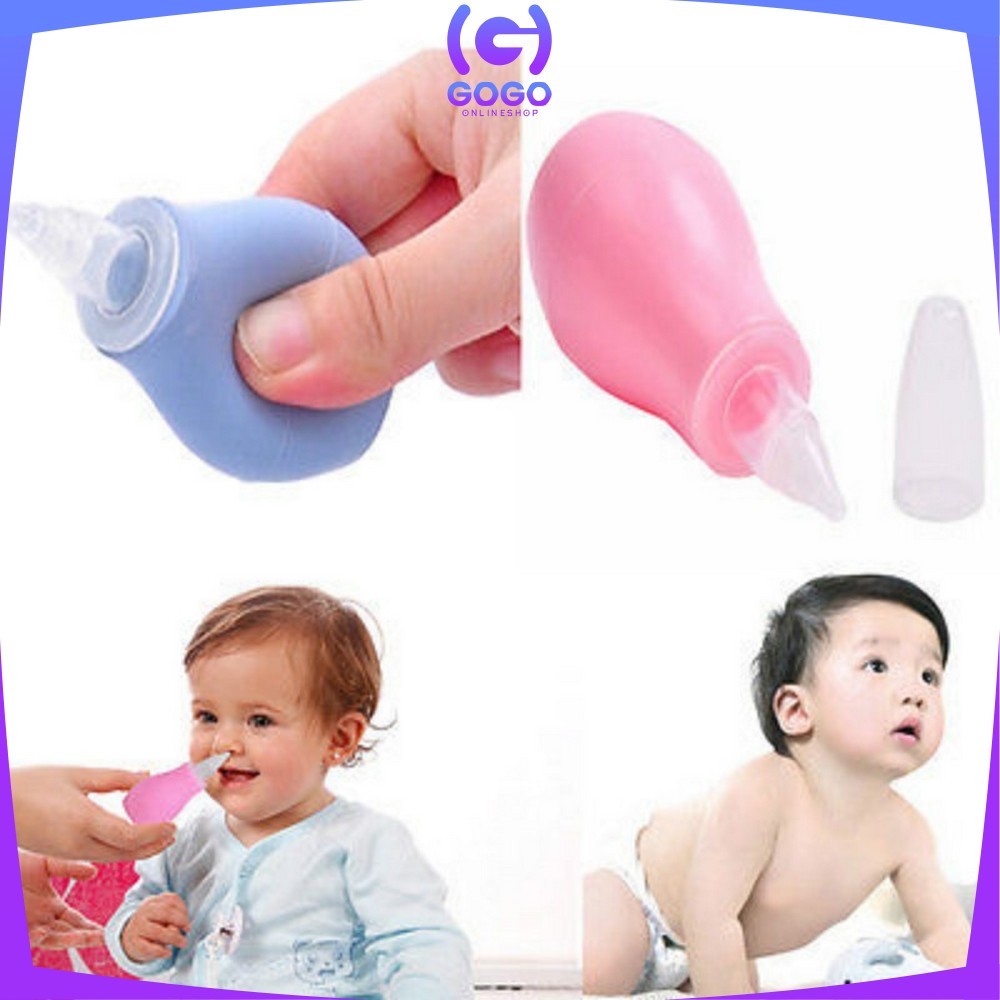 GOGO-C47 Penyedot Ingus Bayi Alat Pembersih Hidung / Perlengkapan Bayi Nasal Aspirator Nose Cleaner