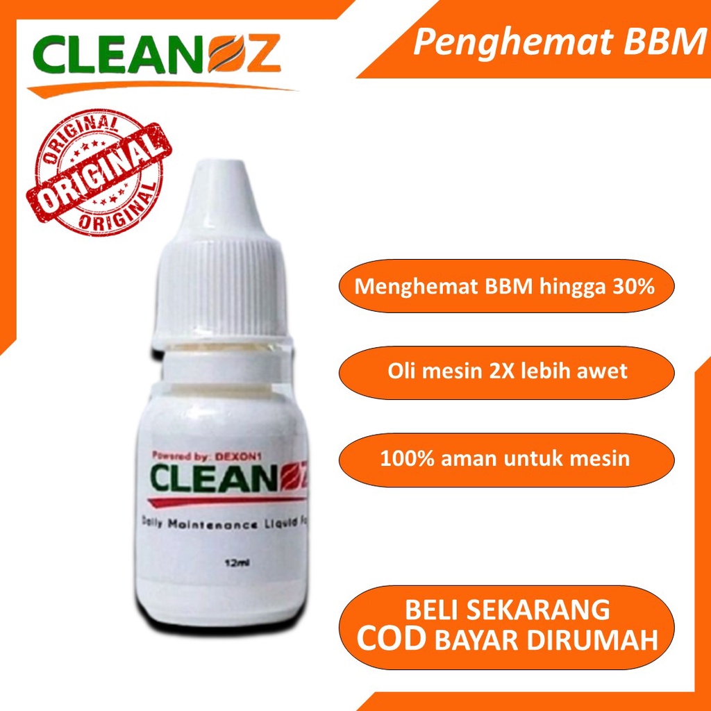 Cleanoz Penghemat BBM Mobil Motor Arli Kurnia Original