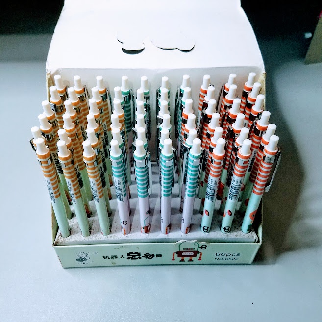 

Pensil Mekanik 0.5 60 Pcs (Pensil)