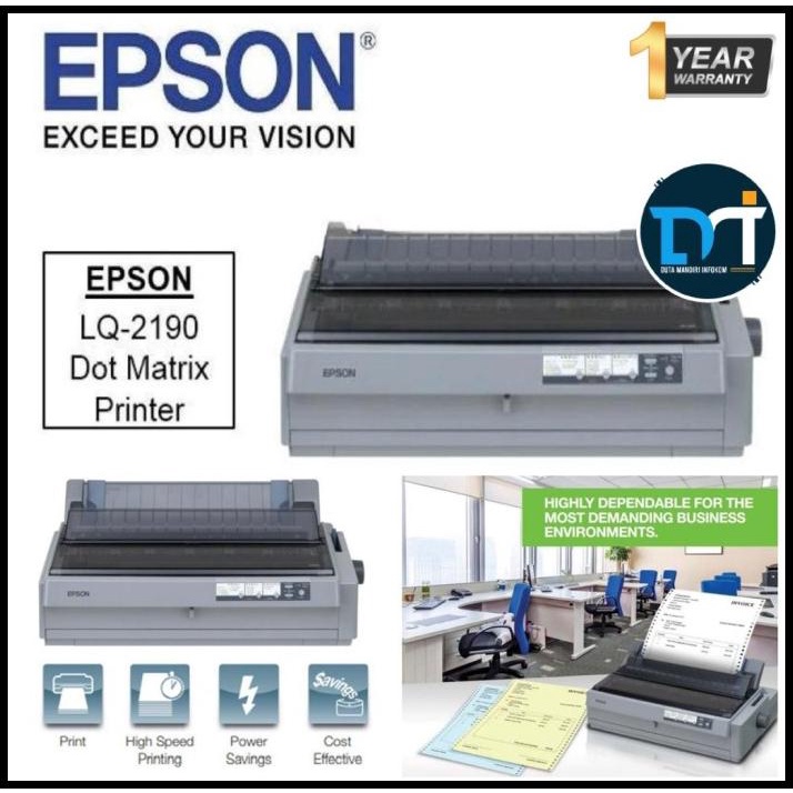 Printer Epson Lq2190 / Lq-2190 / Lq 2190 Garansi Resmi