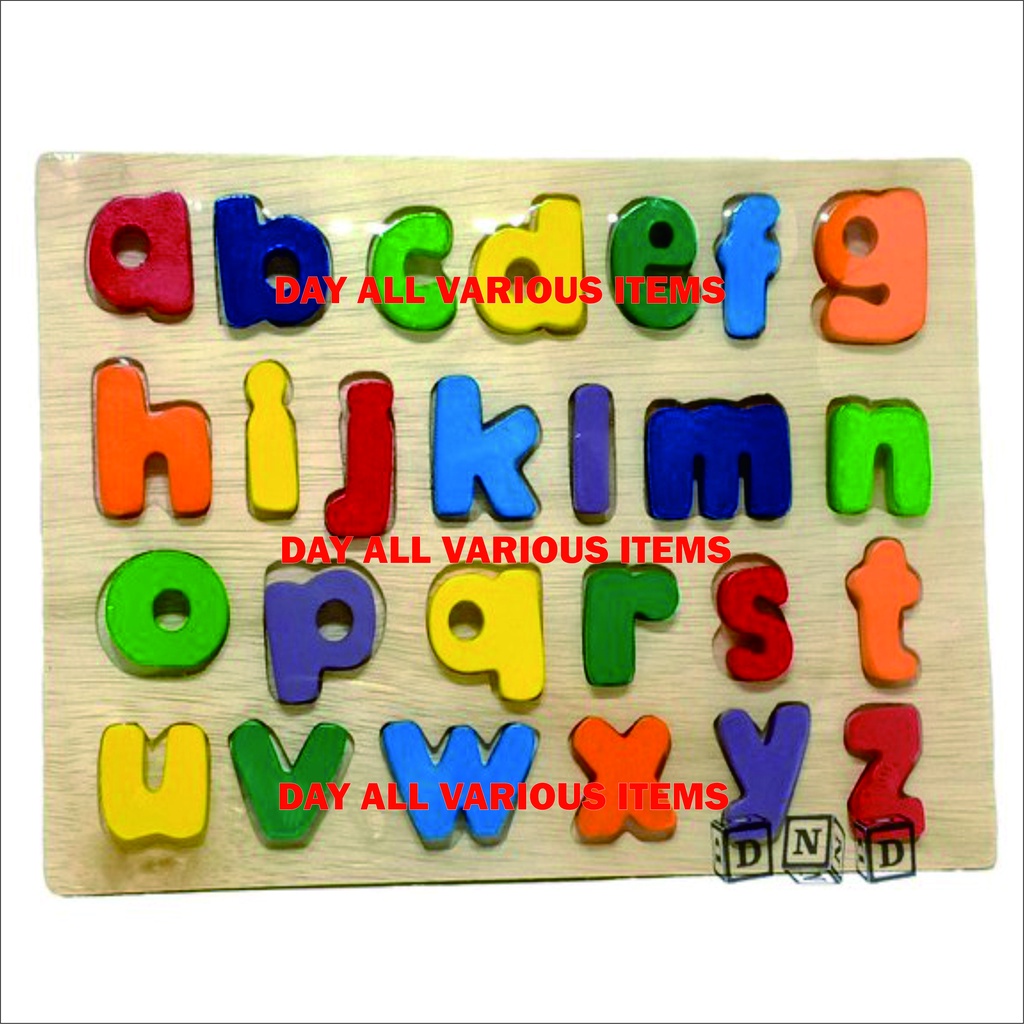 MAINAN ANAK-ANAK PUZZLE HURUF A-Z PREMIUM