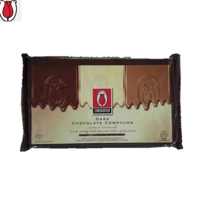 

✨COD✨ Tulip Dark Chocolate Compound 1 kg !