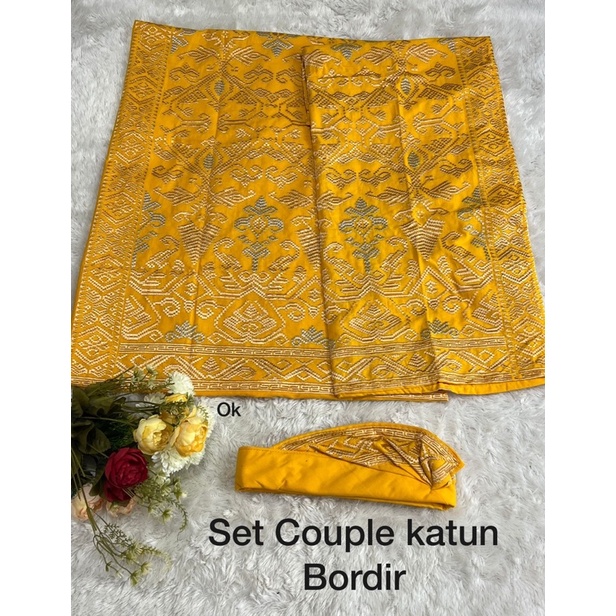 set couple katun bordir