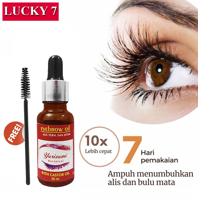 ( BONUS SISIR ) Eyebrow Oil Serum Eyelash Eyebrow Ampuh Menumbuhkan Alis Mata dan Bulu Mata 3x Lebih Cepat