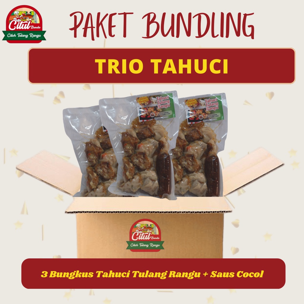 

3Bungkus Tahuci Tulang Rangu