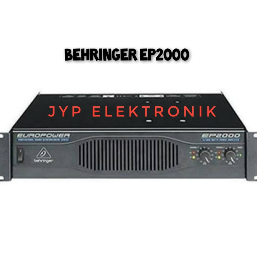 POWER AMPLIFIER BEHRINGER EP 2000 / EP2000 ORIGINAL EUROPOWER