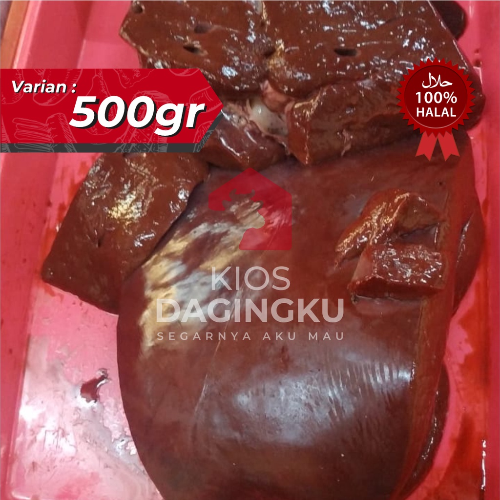 

Hati Sapi / Liver @500gram