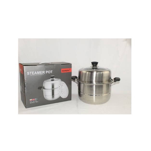 EUROPA STEAMER POT STAINLESS STEEL 28 CM PANCI DANDANG