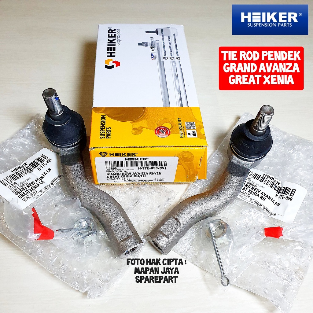 HEIKER TIE ROD - AVANZA / XENIA (2005-2021)