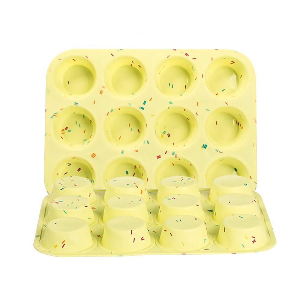 Preva Loyang Kue Dapur Muffin Mousse Mold Round Baking Tools Cetakan Puding Besar