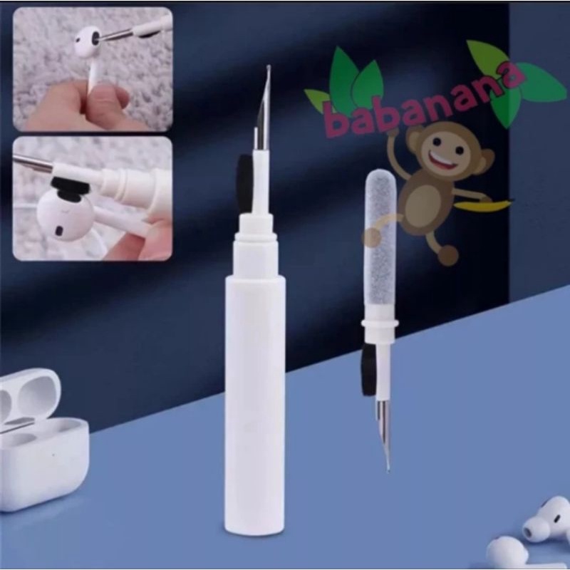 Robot RMC10 pembersih 8earbuds earphone headet cleaning kit brush pin