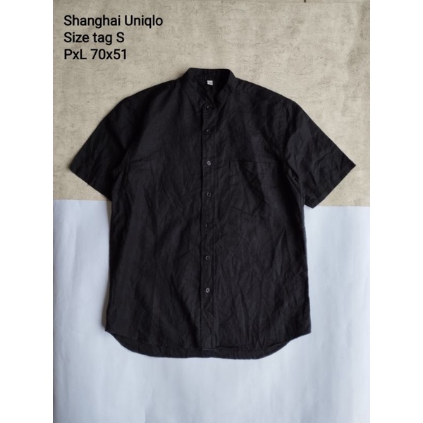 Kemeja Shanghai Uniqlo Second