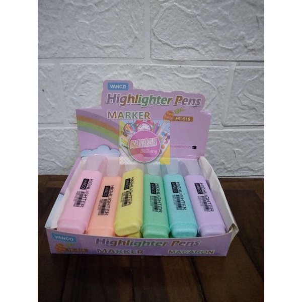 

Highlighter pen pastel kekinian/stabilo marker warna pastel