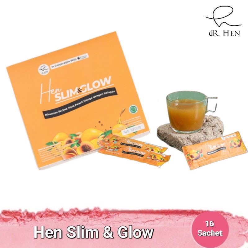 RAFEYLA - [ FREE EMAS MINI ] Dr Hen Collagen Minuman Kolagen dengan DNA Salmon white glow acne glow slim glow